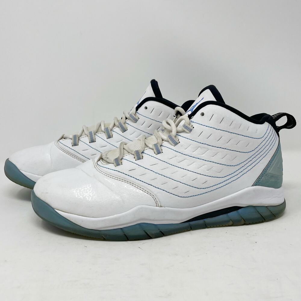 Jordan Velocity White Legend Blue Size Youth 7Y Basketball Shoes